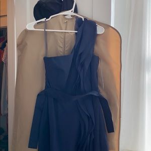 Navy Blue Vera Wang Bridesmaid dress